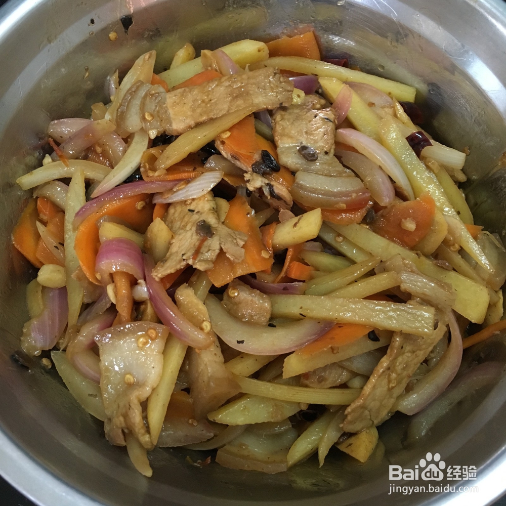 三鲜回锅肉的做法