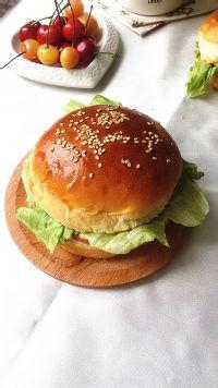 鸡蛋汉堡包的做法