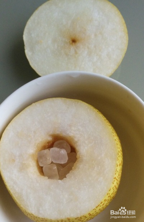 蒸冰糖雪梨的做法