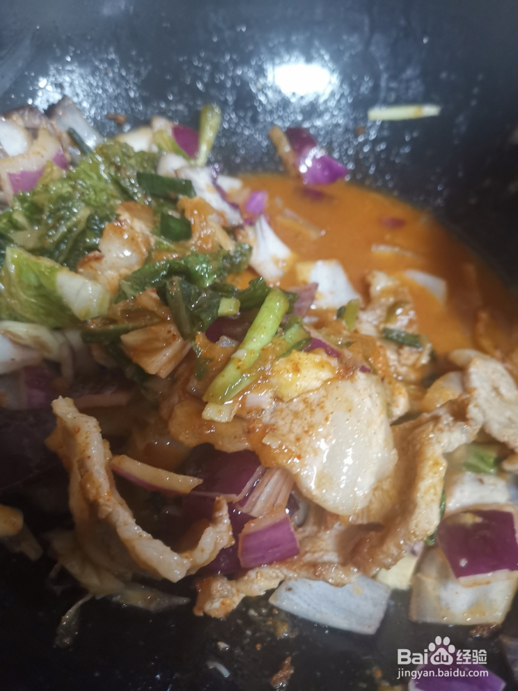 细腻美味的辣白菜五花肉