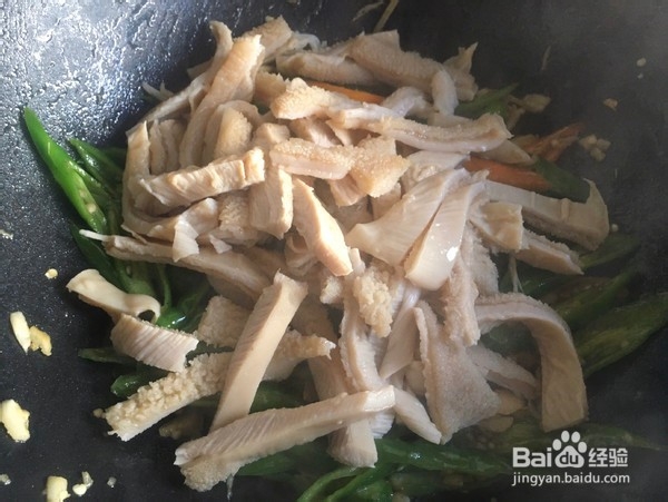 怎么做爆炒牛肚