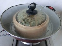 腊肠香菇荷叶饭小妙招