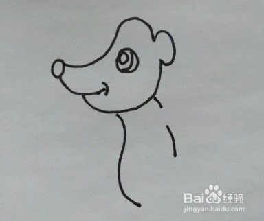 简笔画教程：刺猬的画法