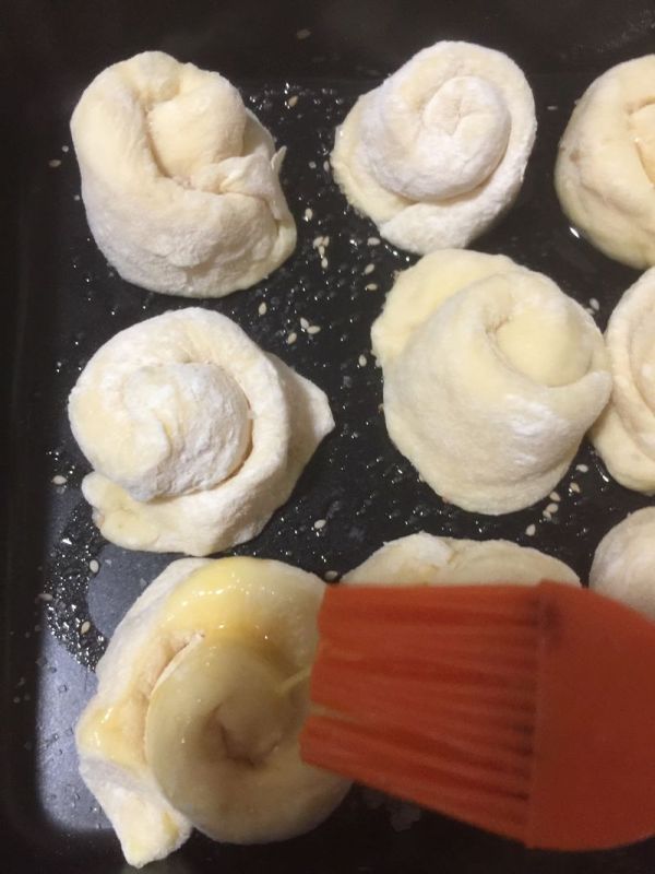 蜂蜜脆底小面包