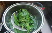蚝油菠菜粉丝的做法