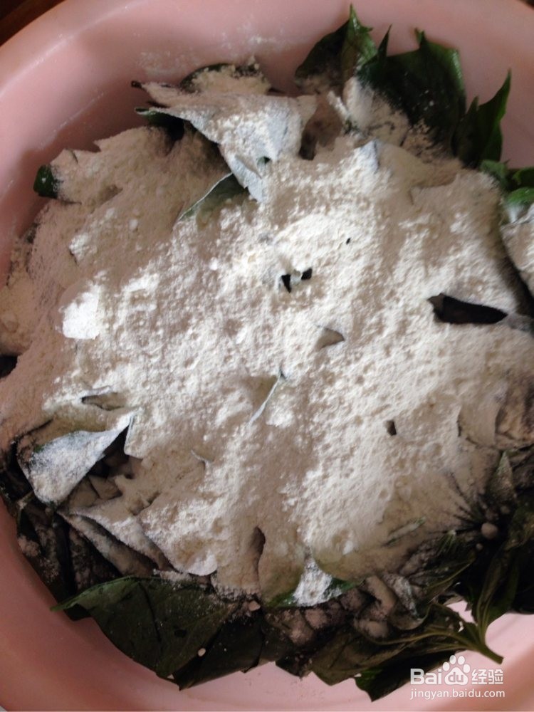 蒸红薯叶的做法