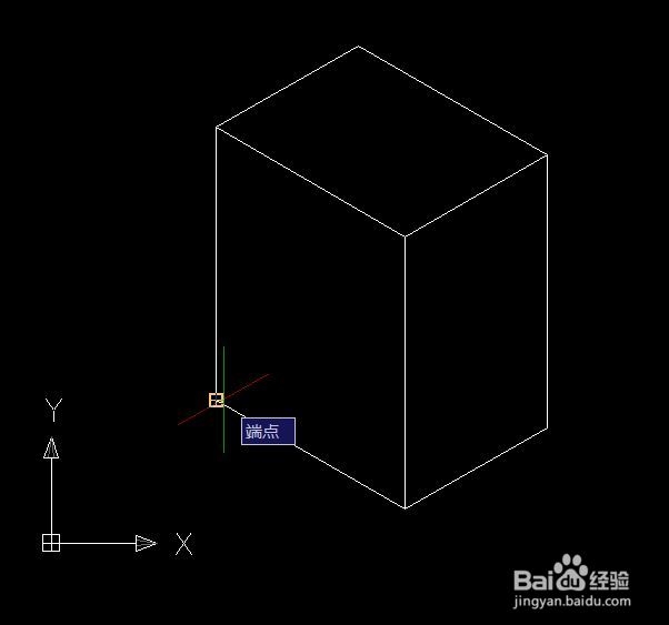 CAD轴测图画的长方体怎么标注