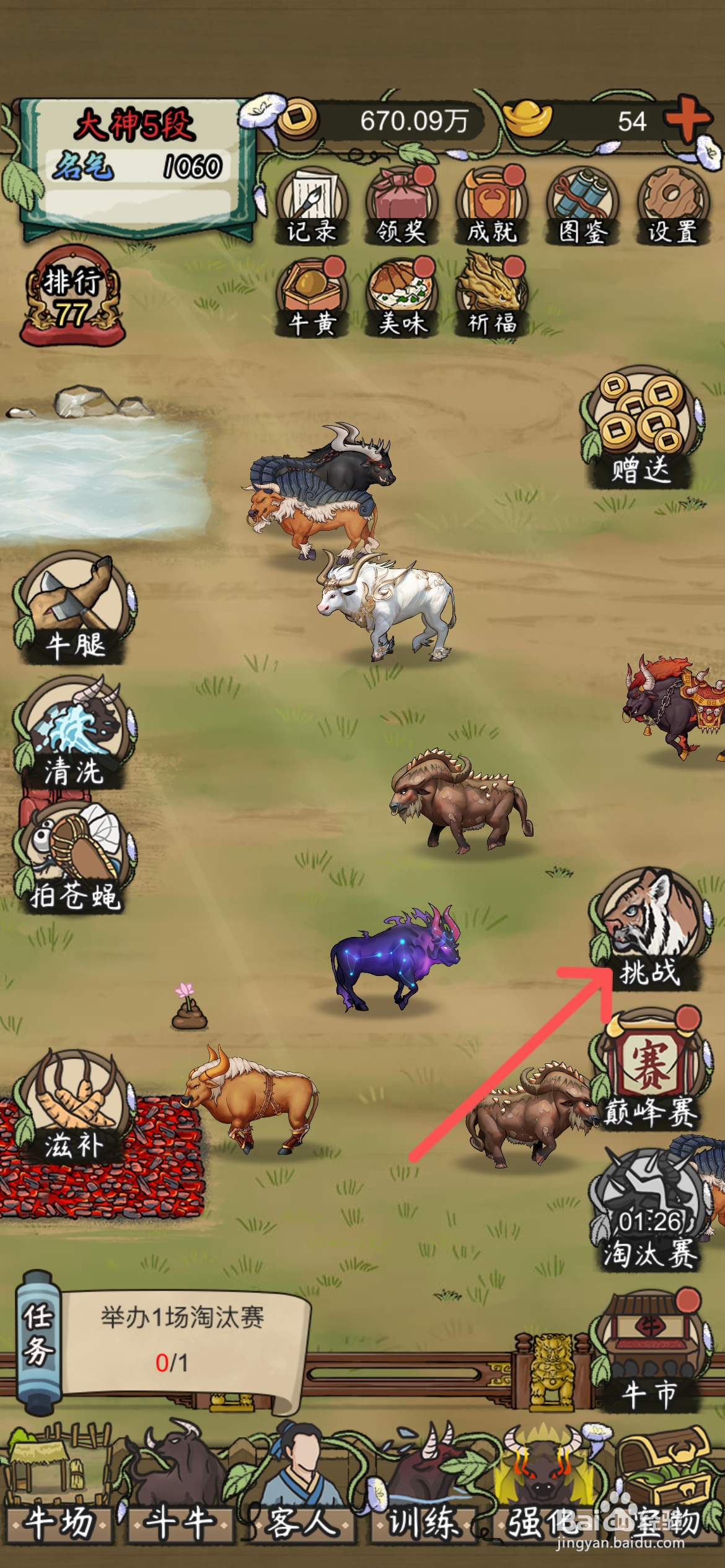 叫我养牛王怎么让斗牛挑战黑熊