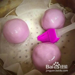 紫薯青团的做法