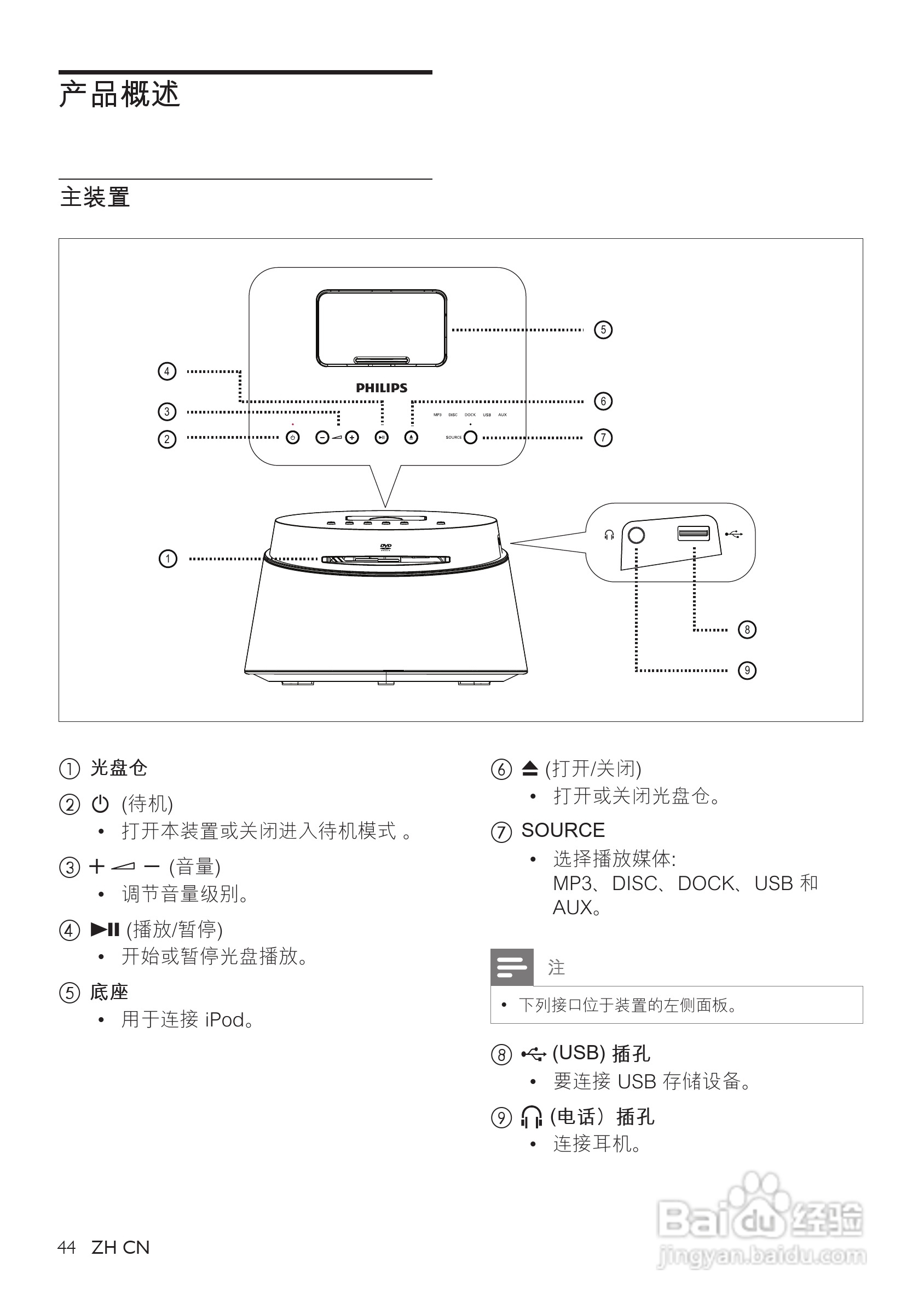 Philip飞利浦cts4000手机说明书:[1]