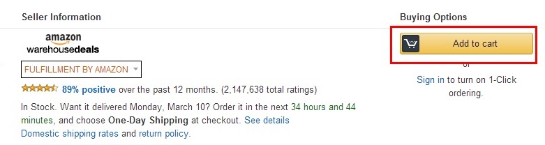 如何在亚马逊(Amazon)购买二手货?