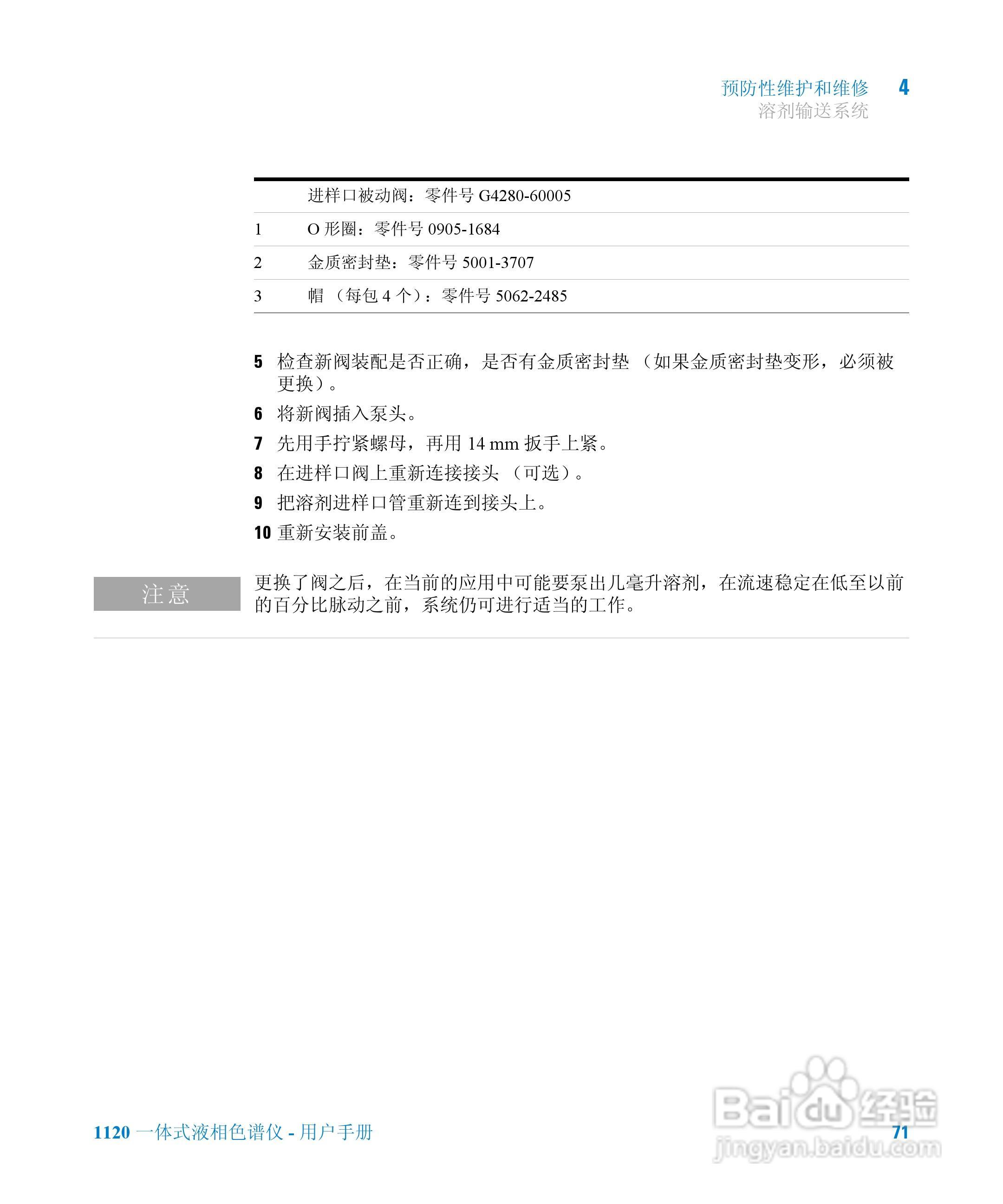 Agilent 1120一体式液相色谱仪用户手册:[8]