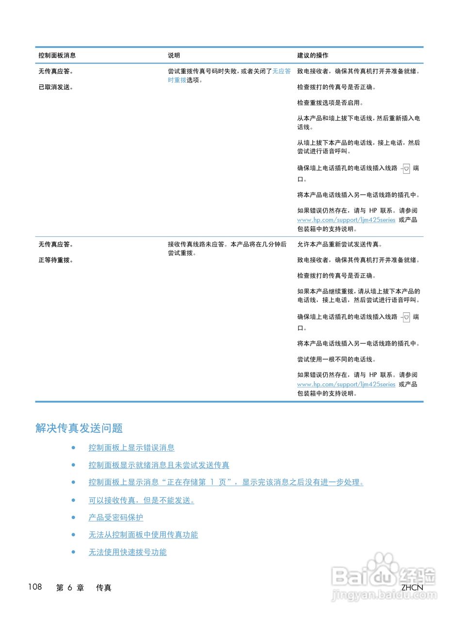 惠普LASERJET PRO 400 MFP M425一体机说明书:[13]