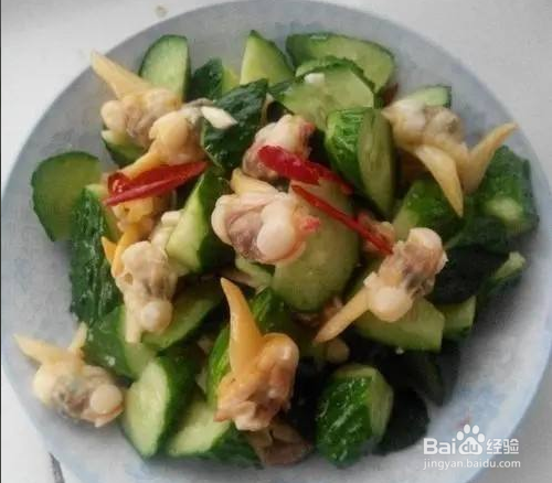 家常菜：拌蚬子肉