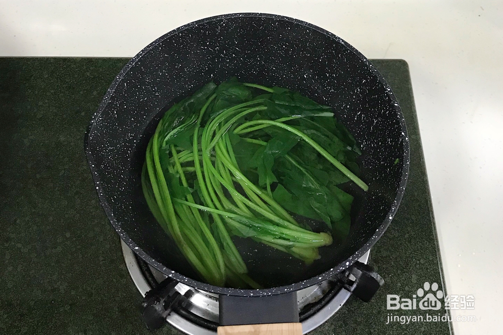 好吃到哭的菠菜凉粉