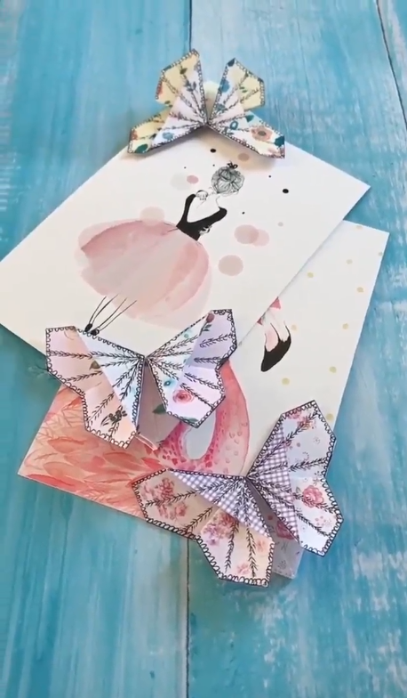 亲子手工蝴蝶书签怎么做？