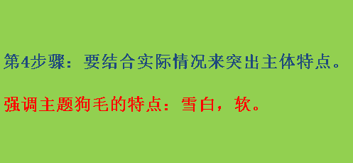 小狗的毛怎么形容