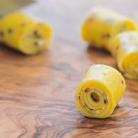 不点外卖159--奶香鸡蛋藜麦卷