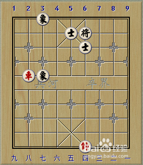 象棋残局：一车巧胜士象全系列：[2]简单1