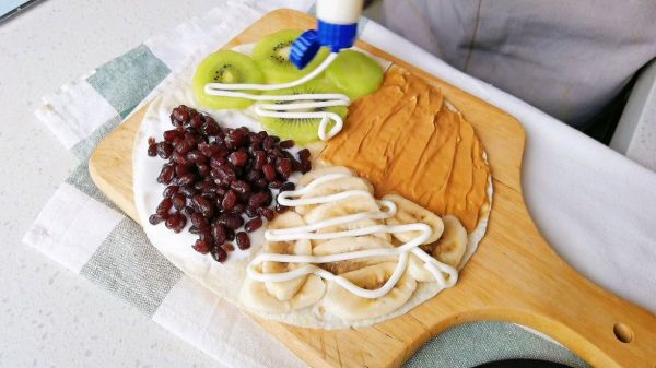 甜沙拉水果三明治