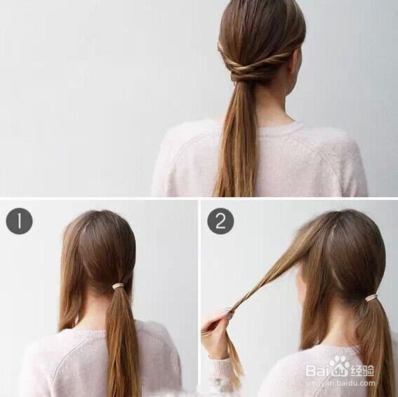 大风也吹不乱的10款简单编发