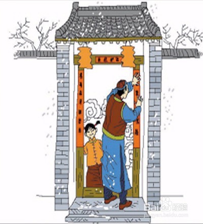 #过年#春节春联如何贴,有什么讲究?