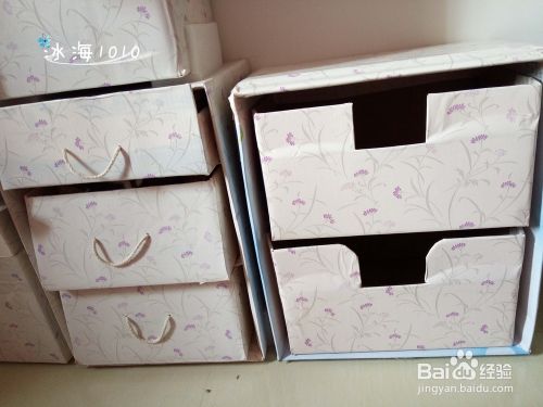 Diy抽屉柜子废弃纸箱再利用手工制作纸收纳柜 百度经验 Diy抽屉柜子废弃纸箱再利用手工制作纸收纳柜 百度经验
