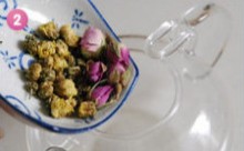 菊花玫瑰花果茶