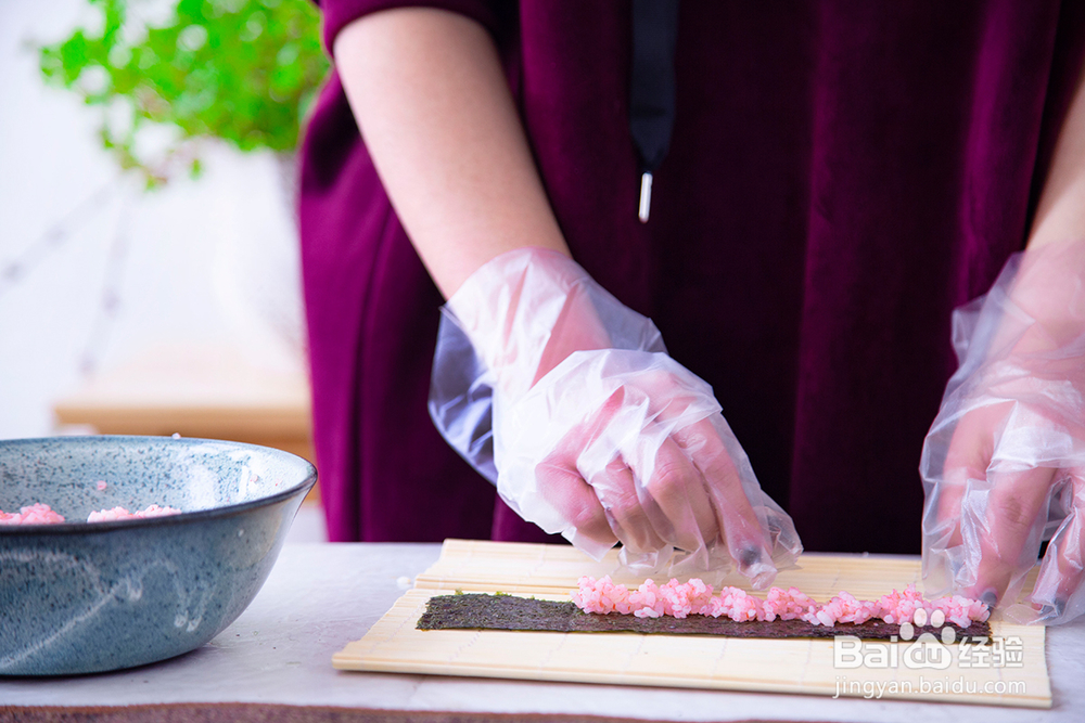 美味独特的樱花寿司