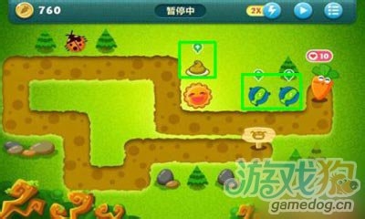 保卫萝卜电脑版丛林主题第5关金萝卜攻略