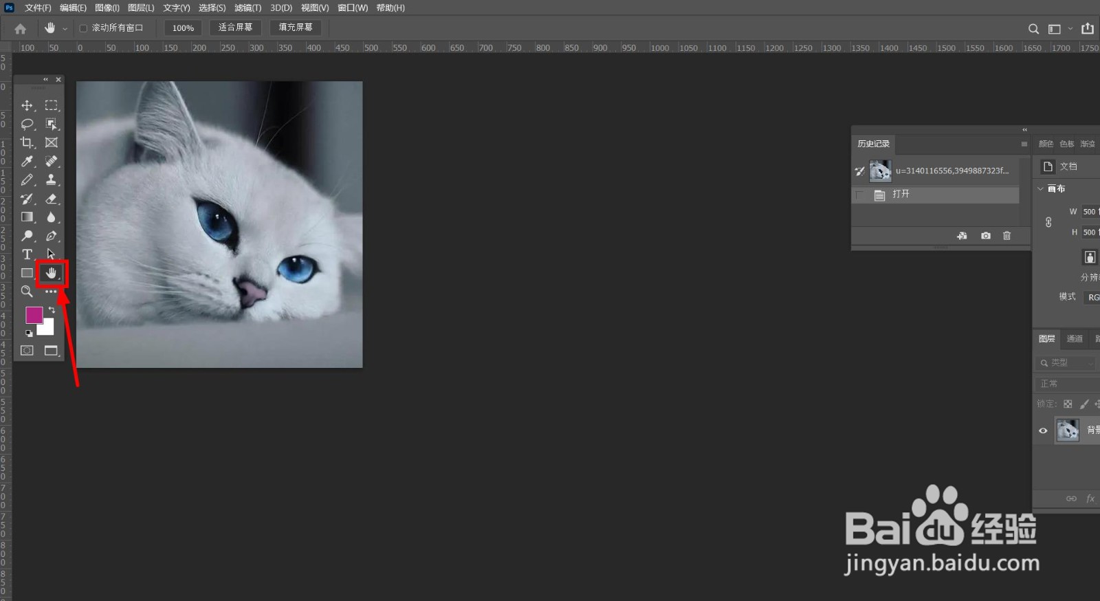 怎么移动Photoshop中图片的位置？