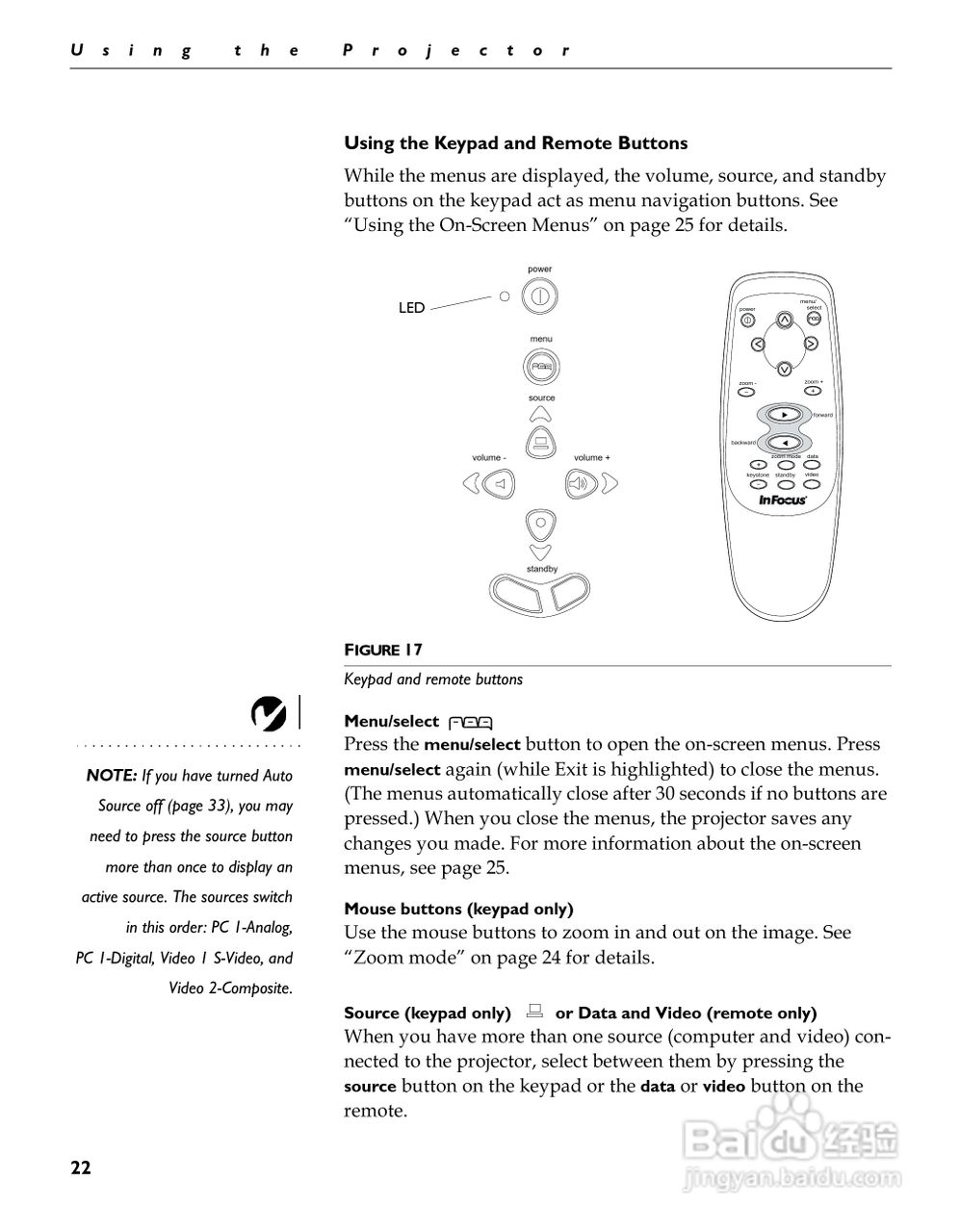 富可视 LP530投影机说明书:[3]