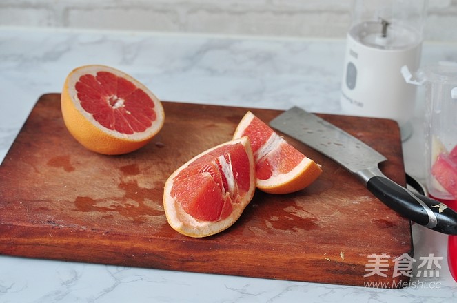 西柚西红柿梨汁