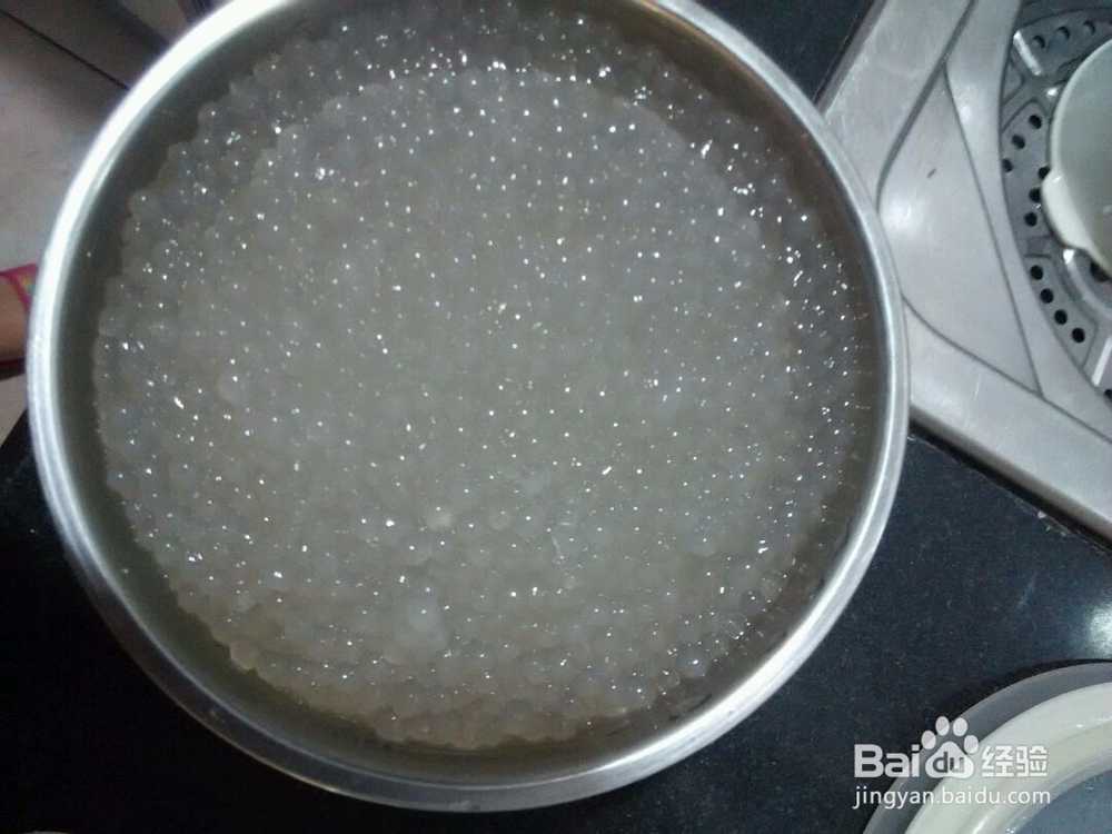 简单健脾甜品制作牛奶西米露