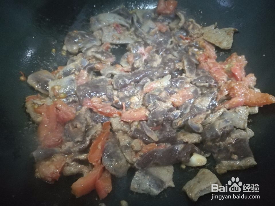 酸汁猪肝的做法