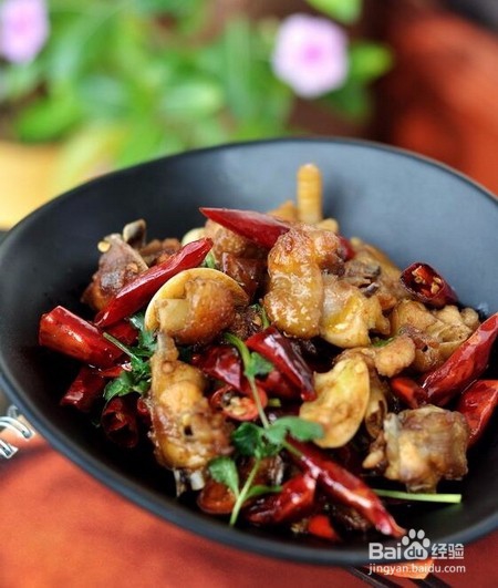 香辣干煸鸡做法