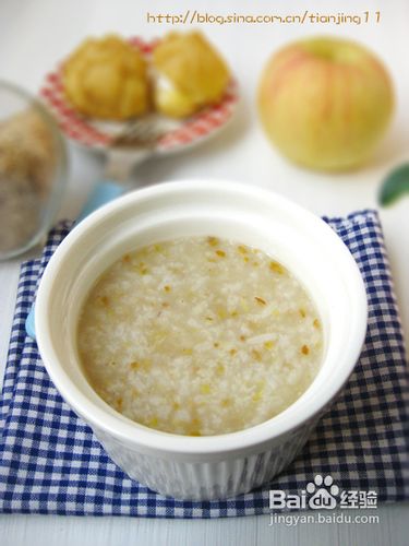 秋冬养生栗子粥的做法