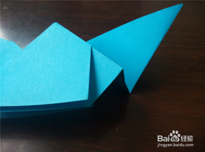 小鸟折纸的做法