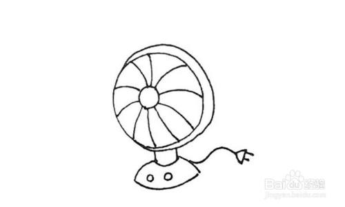 小太阳暖气片儿童卡通简笔教程