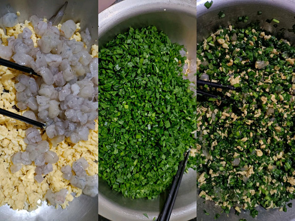 韭菜虾仁鸡蛋饺子