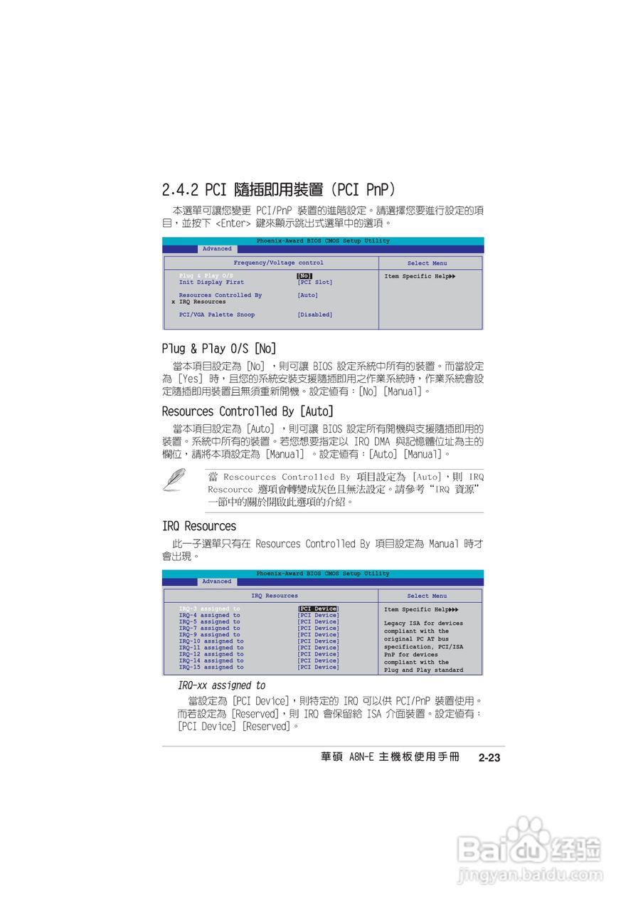 华硕 A8N-E主板说明书:[7]