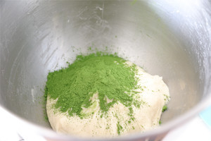 抹茶双色吐司的做法