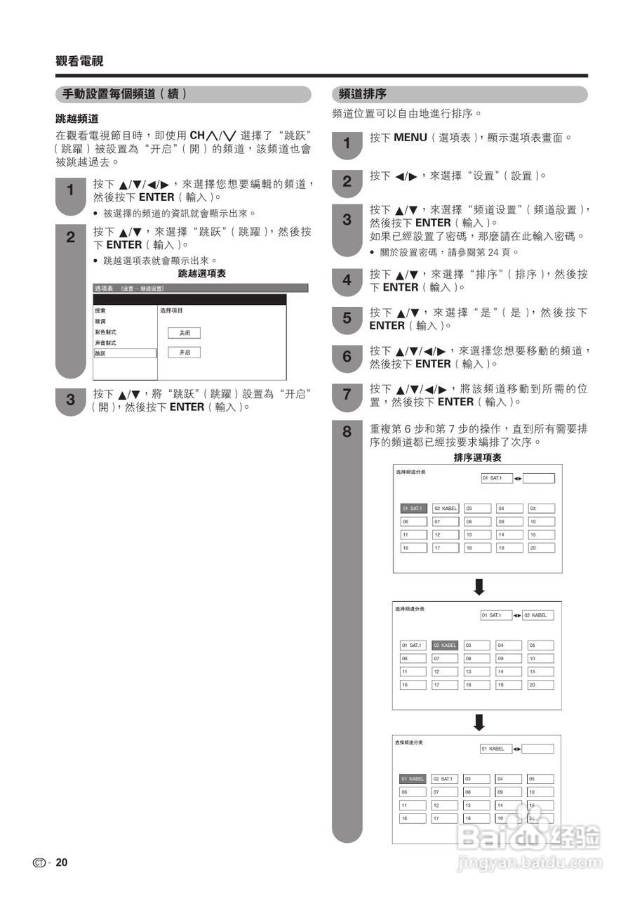 声宝LC-19A35H-RD型液晶电视机说明书:[3]