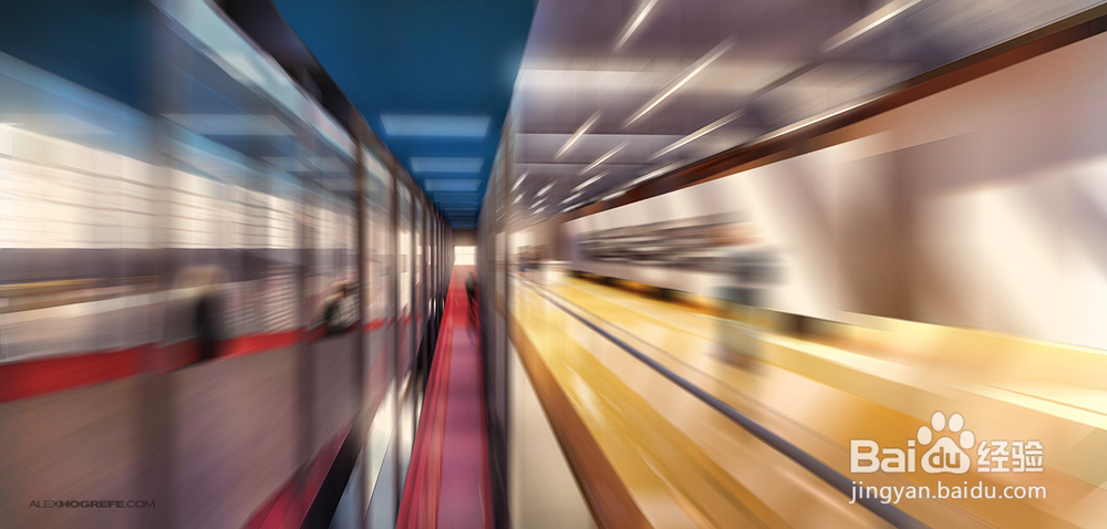 【渲染】穿越时空—创意云Sketchup径向模糊渲染