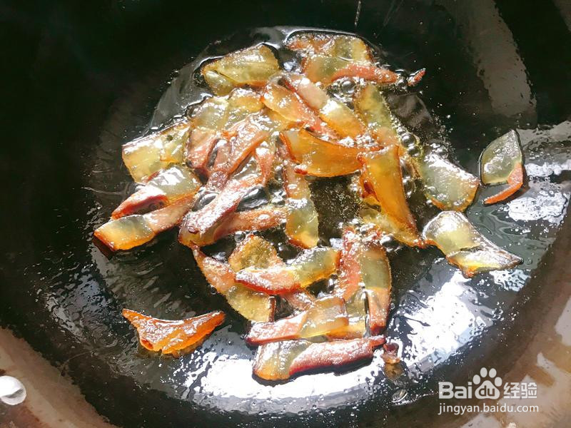 腊肉炒菜合集的做法