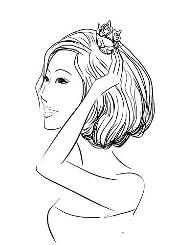 四款新娘美丽发型