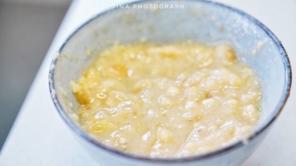 香蕉核桃玛芬蛋糕