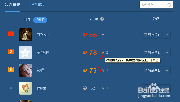 怎样查看QQ空间好友亲密度
