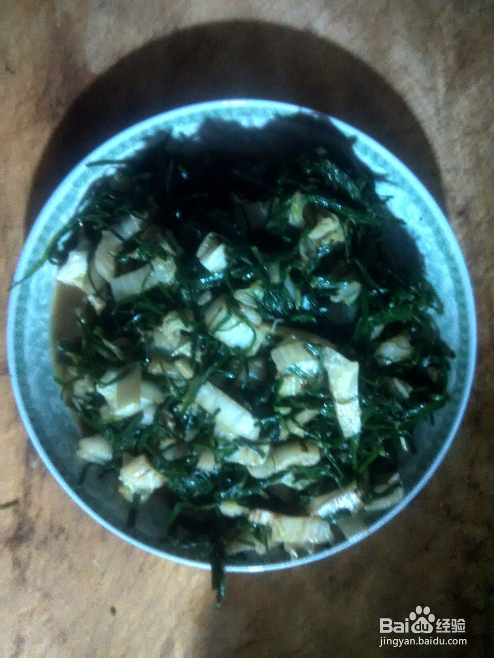 大白菜炒小根菜