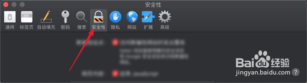 safari浏览器安全设置和可信任站点在哪里设置?